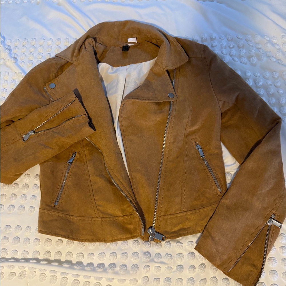 H&M Brown Leather Jacket